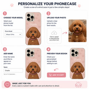 Custom Pet Portrait Phone Case with Name (Photo to Art) - Personalized Phonecase a2f08b8e-badd-49f3-aeaf-8cbb3f16d77a.jpg