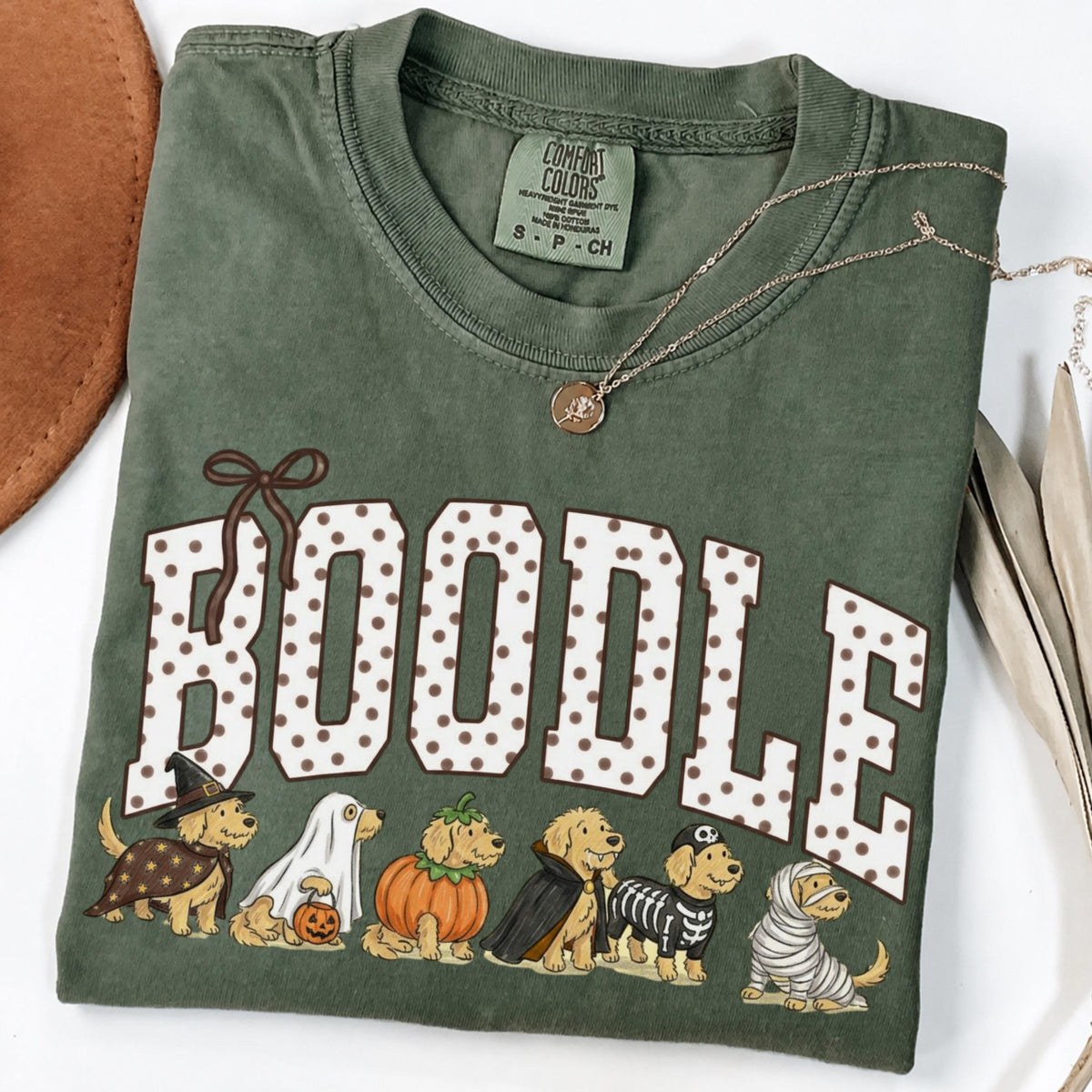 Halloween Goldendoodle Shirt Comfort Colors, Funny Hoodle Dog Mom Shirt, Goldendoodle Halloween Tee, Doodle Dog Gift, Spooky Fall Dog Lover a2fb5b85-2a82-4a65-8bcb-e41f735aa61d-4.jpg