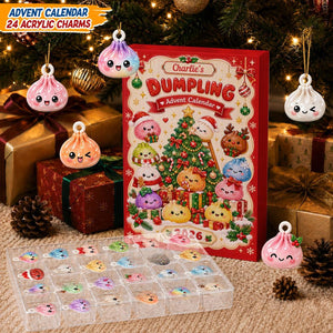 Personalized Dumpling Advent Calendar, 24 Acrylic Charms, Custom Name, 2026 Countdown, Asian Food Keepsake a33b9141-f272-4216-a854-996bb114d38c-il_1588xN.8567846855_38b3.jpg