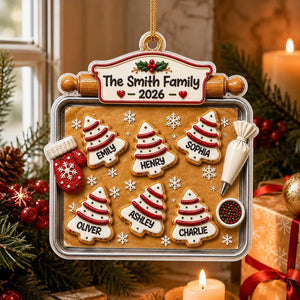 Family Christmas Cookie Tray Ornament, Custom Names, 3D Raised Acrylic Baking Keepsake, Personalized Family Gift for Parents 2026 a369a70a-aab6-4db1-898f-edf8faf26395-gfhgf-12-.webp