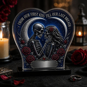 From Our First Kiss Gothic Skeleton Lovers Heart Plaque – Personalized Names - Personalized Heart Shaped Acrylic Plaque a36c59fb-545e-4e66-9888-41afb6817ecf.jpg