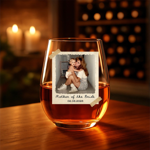 Custom Photo Mother of The Bride or Groom Gifts, Custom Picture Wine Glass Gift for MOB/MOG Wedding Favor Gift For Mom, Stemless Wine Glass a3805af6-f73e-4b94-bcc3-ba6d09a63968-4.png