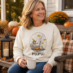Autumn Scarecrow Grandma Title & Grandkids Names Sweatshirt - Personalized Sweatshirt a38d1e21-bf55-4d6c-892f-c1914e027711.jpg