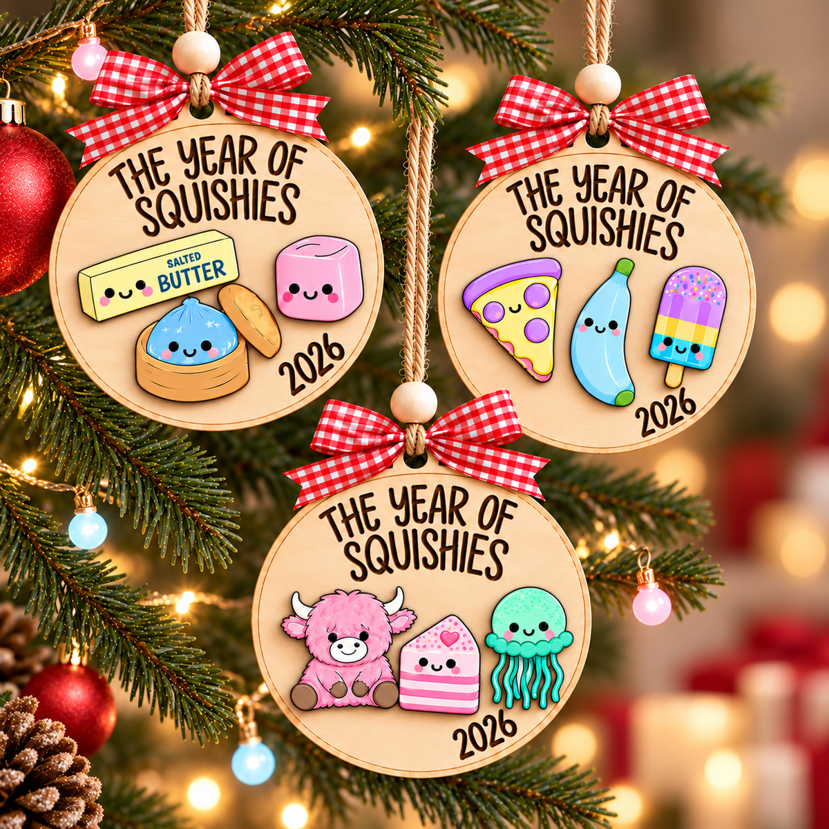 Custom The Year Of Squishy Christmas Ornament 2026, Squishy Hunting Ornament, Cute Dumpling Kids Christmas Gift For Kid, Friends a39bceb8-e329-4fb6-b2af-de5c352fe822-2a6b6f2c-fd32-43b7-a550-f2496d0485b9.png