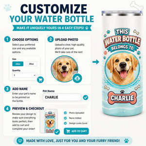 Custom Pet Portrait Water Bottle Tumbler – “This Water Bottle Belongs To” - Personalized Tumbler a39e5009-aa65-4502-ae8b-bbf10e1e0945.jpg