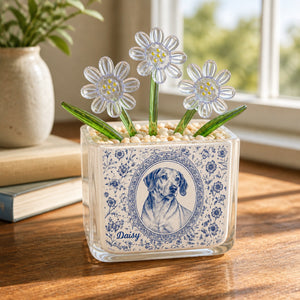 Chinoiserie Pet Cameo Mini Plant Pot – Photo-to-Etching + Name - Personalized Mini Glass Plant Pot a3a79171-165b-4e57-9ac1-f6f104503145.jpg