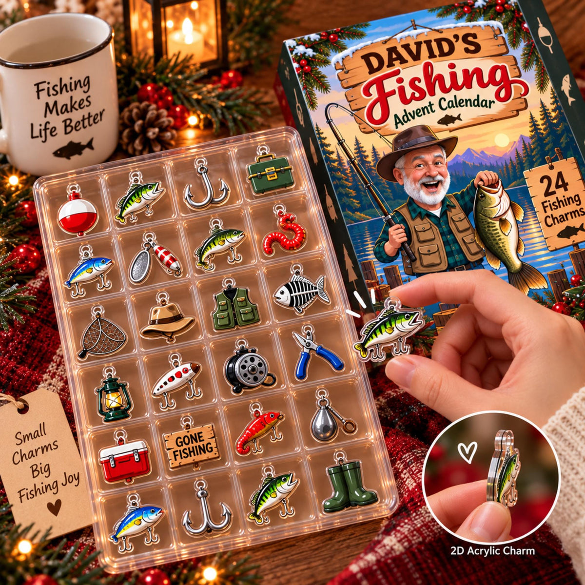 Personalized Fishing Advent Calendar, Custom Photo & Name, 24 Acrylic Fishing Charms, Christmas Gift for Fisherman a3c935dd-56ec-44a0-bf43-435b0481131e-il_fullxfull.8554499778_2ikw.jpg