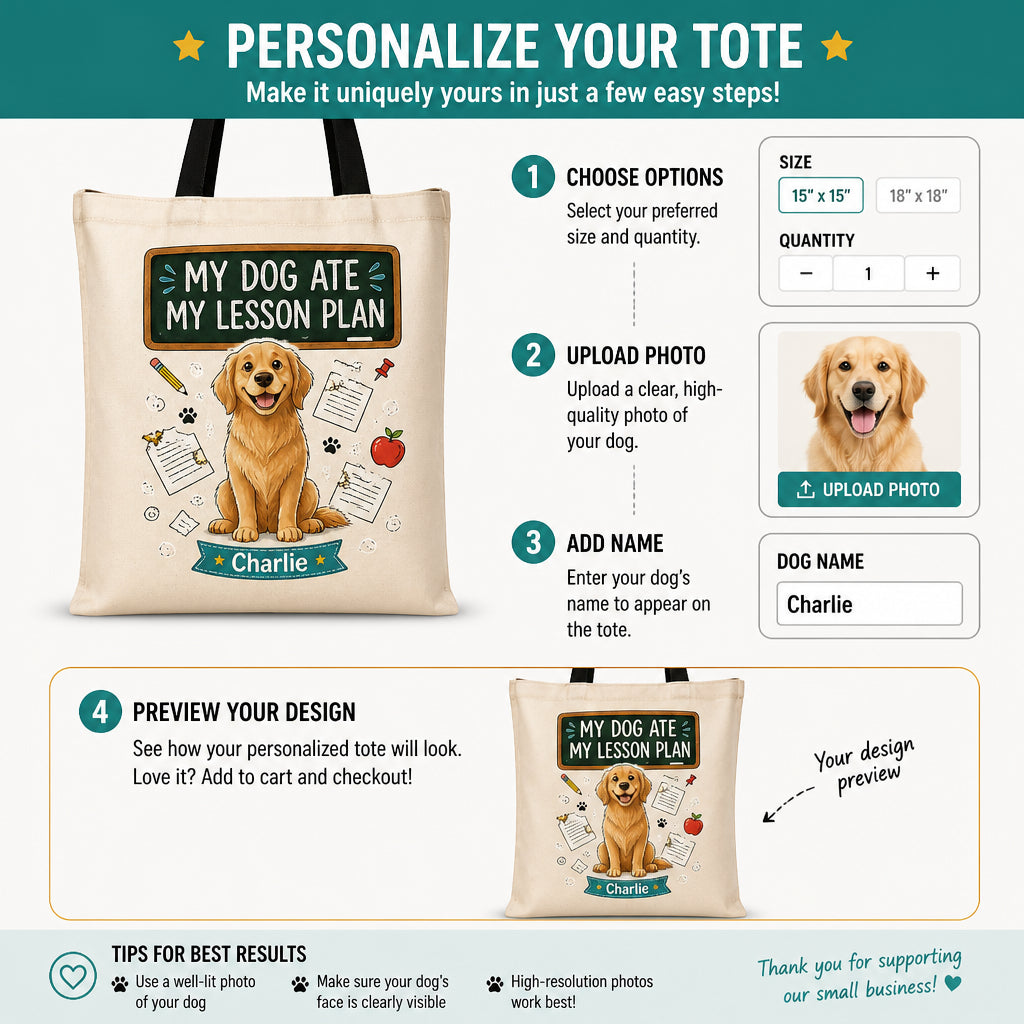 Teacher Tote – My Dog Ate My Lesson Plan (Personalized Name) - Personalized AOP Tote a3cf3557-a261-486e-9ae3-892957d105b1.jpg
