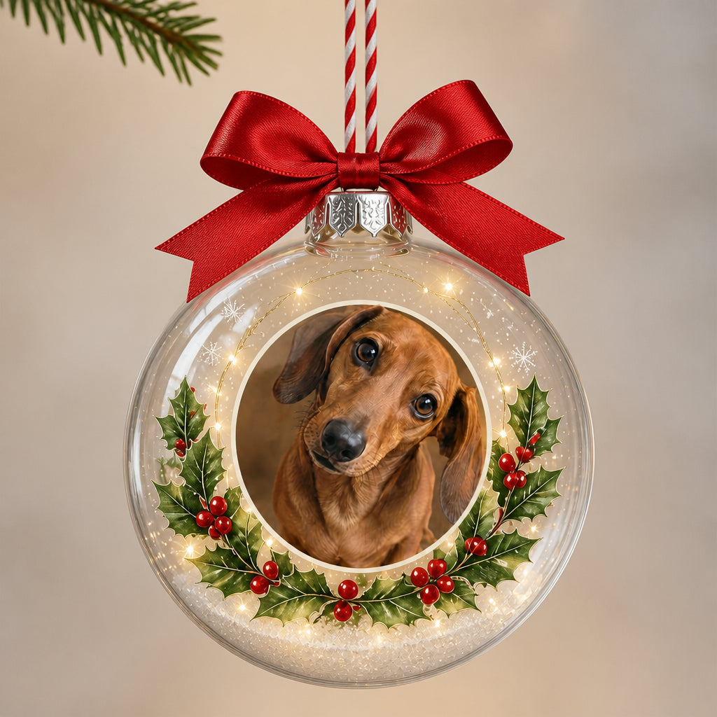 Custom Pet Photo Bauble Ornament – Holly Snow Glow - Personalized Bauble Ornament a3db2439-8fd5-48e2-b931-11a750c8a71d.jpg