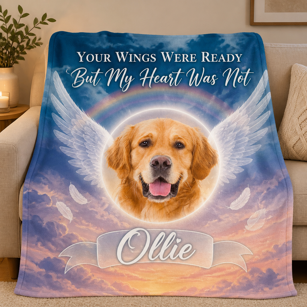 Pet Memorial Photo Blanket – Your Wings Were Ready - Personalized Blanket a3e8b6f2-c07e-4c83-85d9-38ec8f348830.png