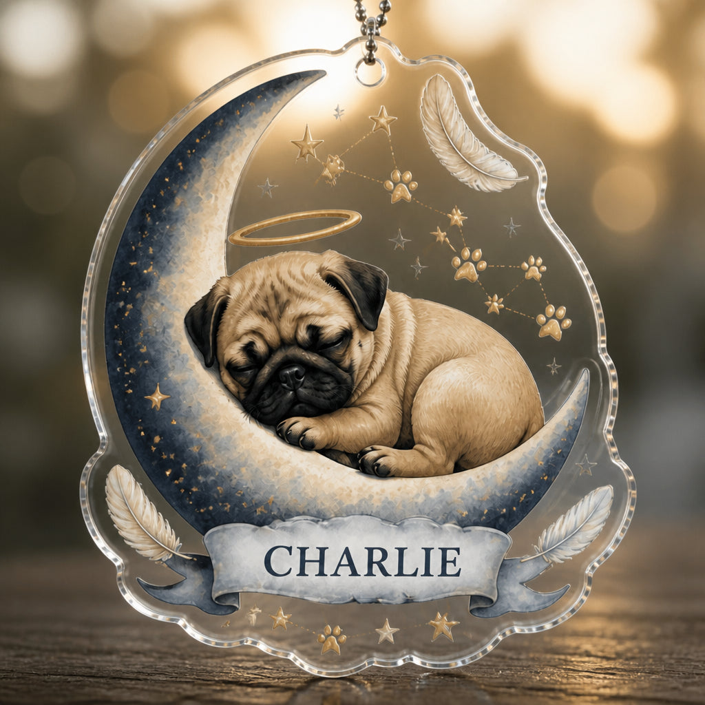 Angel Pup Memorial Suncatcher — Custom Pet Name - Personalized Suncatcher Ornament a3ec4a66-192a-440d-9609-69ab7385b1fc.jpg