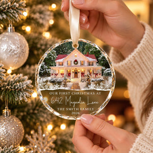 Personalized New Home Ornament, First Christmas in New Home Ornament, Realtor Client Gift, New Home Keepsake, Housewarming Gift a41dbc88-f441-4a5d-8650-95f34bafdb10-5.jpg