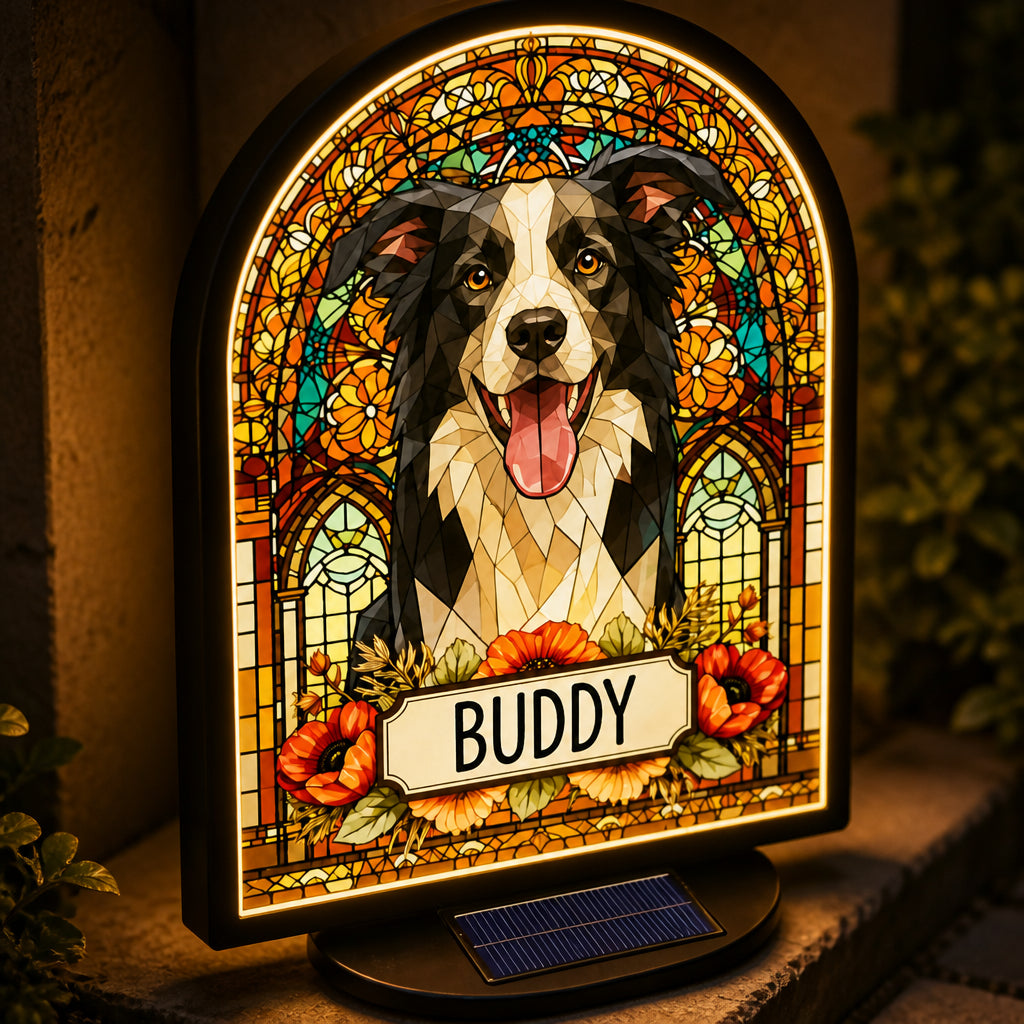 Custom Pet Stained-Glass Solar Garden Sign - Personalized Cut Metal Sign Led Solar a45825fb-57ab-441e-afa1-9dbe8926e09e.jpg