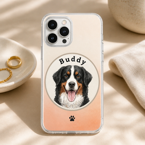 Custom Pet Portrait Phone Case – Arch Badge Edition - Personalized Phonecase a461b47d-28f0-4e2c-b7fe-712a9ee0dd53.png