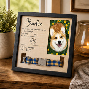 Pet Memorial Picture Frame — Upload Photo, Name & Years - Personalized Picture Frame a46d54b6-8b45-4629-9e4f-8c00ac584107.jpg