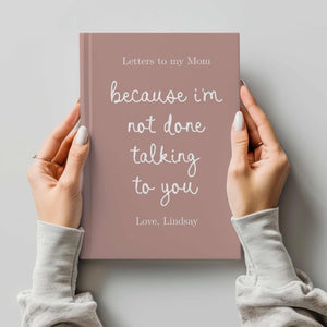 Letters to My Mom Grief Journal, Personalized Loss of Mother Gift, Custom Notebook Memorial Keepsake In Loving Memory Hardcover a481274d-ddba-42c6-98d3-1aff1a073a99-2.jpg
