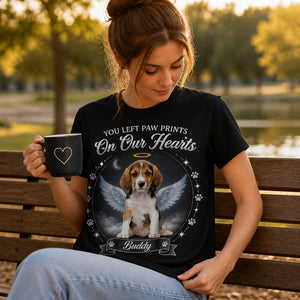 Pet Memorial Photo Tee – You Left Paw Prints On Our Hearts - Personalized T-shirt a488c99a-e4cb-4f22-b762-cb2107d9a7ee.jpg