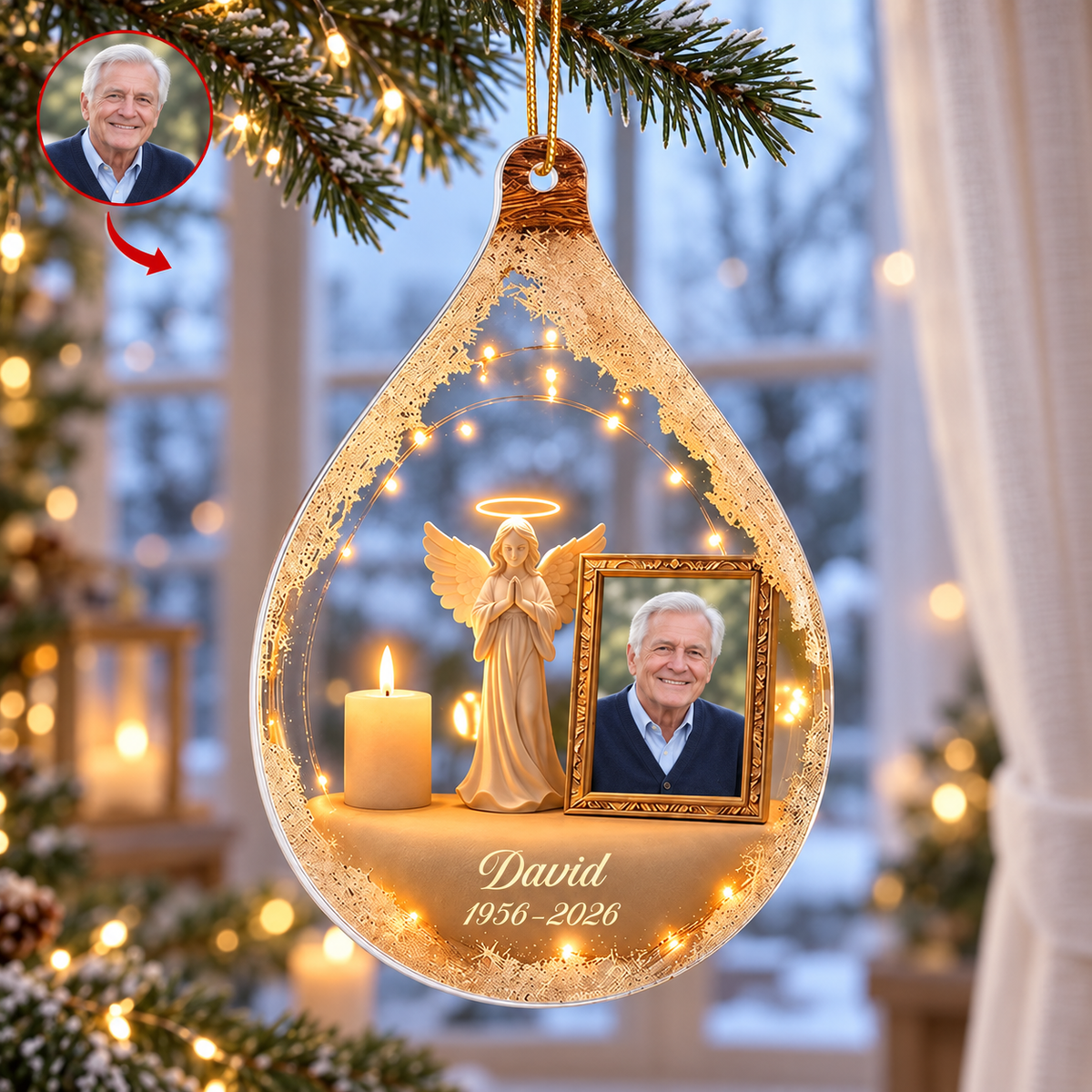 Your Light Still Shines-Personalized Photo Memorial Acrylic Ornament,Mom Loss Gift,Dad Memorial Gift,In Loving Memory Keepsake,Sympathy Gift a49667b6-b2c8-4eb8-a891-476557b37bb4-dfrge-1-.png