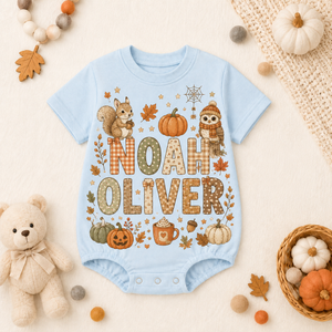Personalized Fall Baby Romper, Custom Name Fox Hedgehog Pumpkin Bodysuit, Cute Autumn Halloween Baby Outfit a4f82fc1-544f-4f00-b647-ddff61ccc85f-Image-Aug-14-2026-02_19_00-PM-2-.png