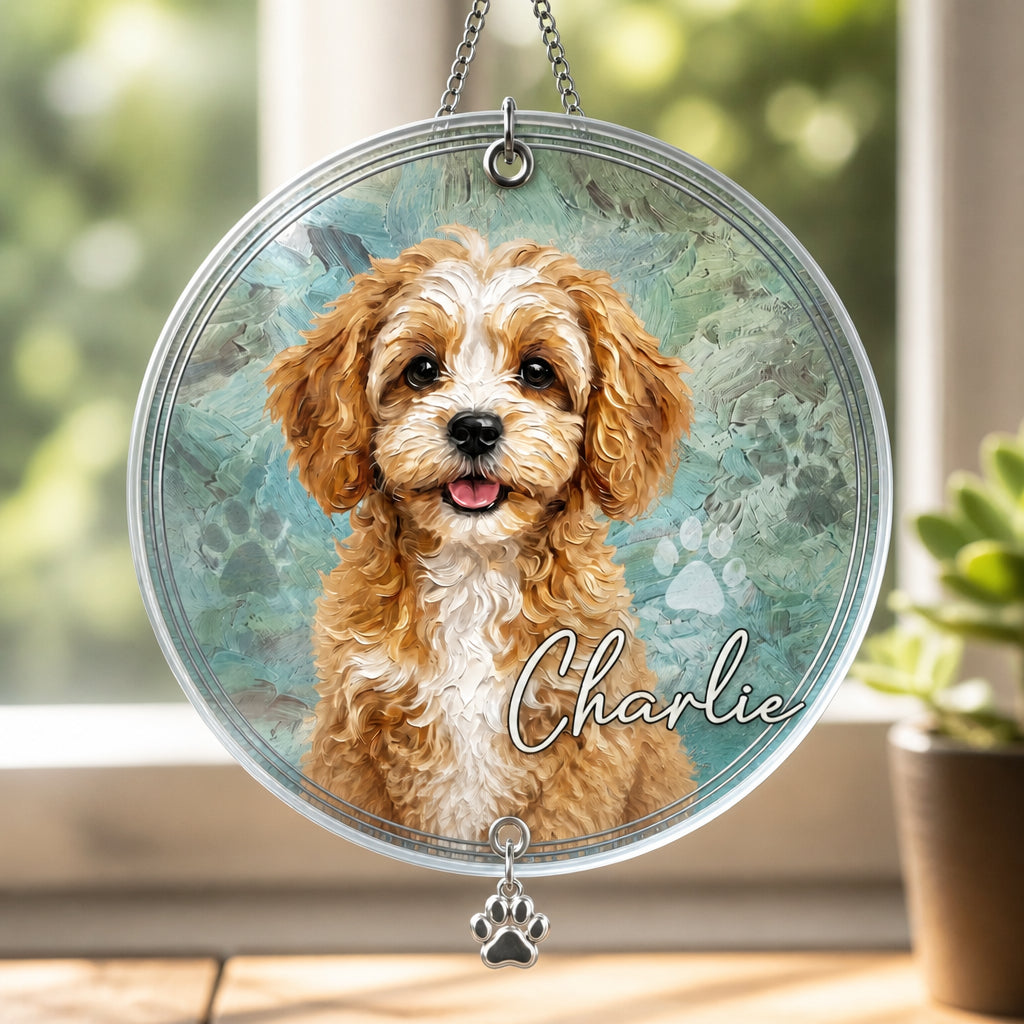 Custom Pet Portrait Doormat – Oil-Paint Style with Pet Name - Personalized 1 Layered Suncatcher with Charm a505eaf1-a6b5-4877-add3-baa2de71081f.jpg