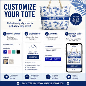 Nautical Dogs Toile Personalized Name Tote - Personalized AOP Tote a523943c-bc96-4a48-a0bc-1ffb2404ef72.jpg