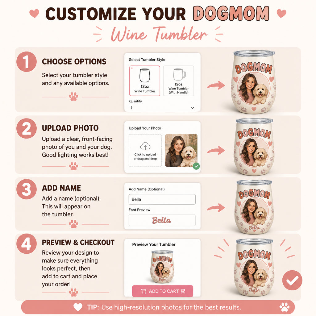 Dogmom Photo Wine Tumbler – Custom Pet + Owner Portrait - Personalized Wine Tumbler a55dc5a9-5843-482a-bbc5-44bd21810314.jpg