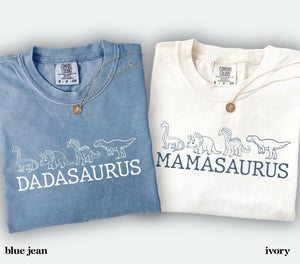 MamaSaurus DadaSaurus Shirts, Dinosaur Birthday Shirt Mommy and Me Shirts Dinosaur Custom Three Rex Tee 3 Rex Birthday Girl Boy Birthday Tee a56cf169-a040-4824-ad76-b6b699398310-4.jpg