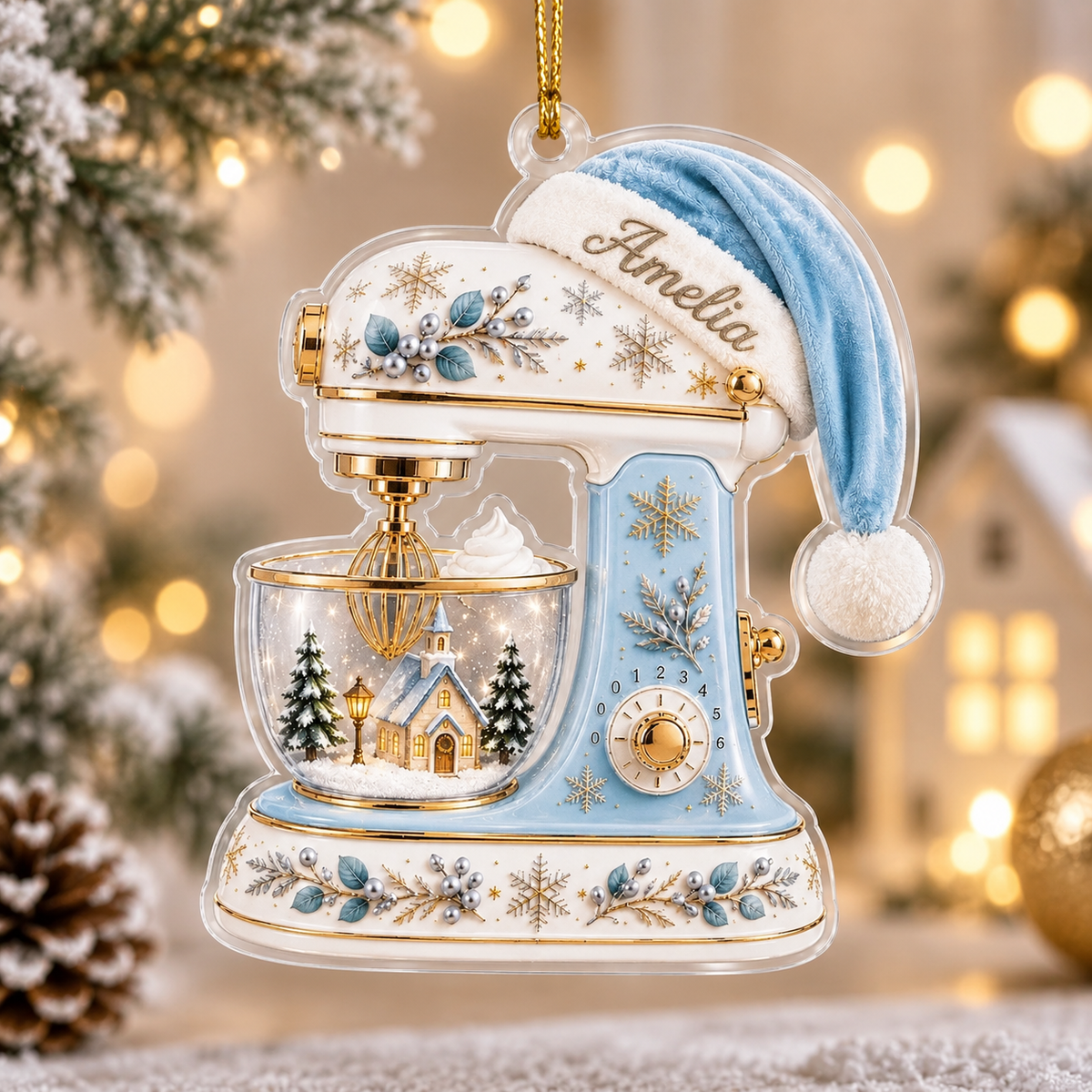 Personalized Baking Mixer Acrylic Ornament 2026, Custom Name Christmas Ornament, Kitchen Mixer Keepsake, Baking Gift For Bakers a5813488-2d94-4364-9b7d-2e941ef81137-c3659f86-ef75-41ce-89a2-4a60193e1db4.png
