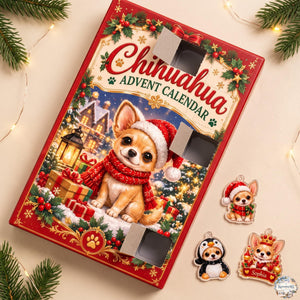 Chihuahua Advent Calendar 2026 | 24 Day Christmas Countdown with Personalized 2D Name Ornament a58328e5-bb15-469a-ad31-6b535a32dac3-il_fullxfull.8595552764_k1i5.jpg