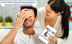 Funny Fathers Day Card for Husband Boyfriend Him Drill Me Daddy Sexy Naughty Fathers Day Card for Husband Boyfriend Fiance from Spouse Wife - DILF Daddy - Naughty Kinky Handy Man Gift