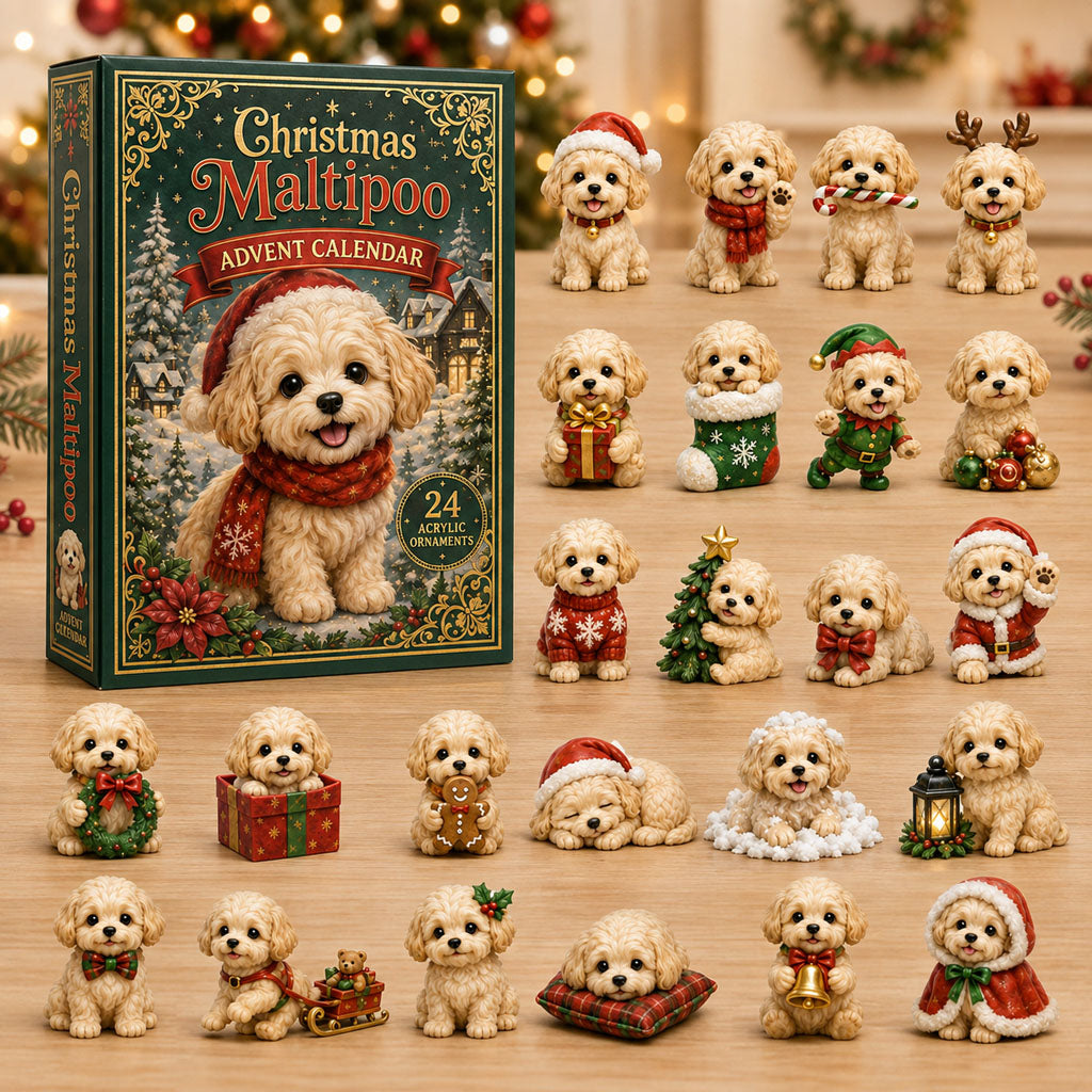 Christmas Maltipoo Advent Calendar 2026 - 24-Day Festive Countdown, Acrylic Charms Blind Box - Gift For Maltipoo Lovers a5a494d3-03f8-4060-839e-de5663c31daa-maltipoo.jpg