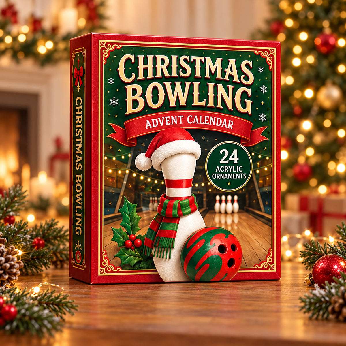 Bowling Christmas Advent Calendar 2026 - 24-Day Festive Countdown, Acrylic Charms Blind Box - Gift For Bowling Lovers a5a55392-e0ad-4363-aebb-3108237e6260-christmas-bowling-box.png