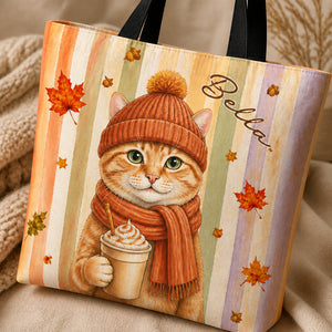 Cozy Fall Pet Latte Tote – Custom Portrait + Name - Personalized AOP Tote a5a7d2b6-8e04-4163-92b2-8b8ddf3d4497.jpg