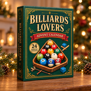 Billiards Rack Advent Calendar 2026 - 24-Day Festive Countdown, Acrylic Charms Blind Box - Gift For Billiards Lovers a5b629c9-1a34-4f04-9c06-29c4d1344a95-billiards-box.png