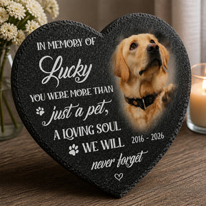 Personalized Pet Memorial Slate Heart – Photo, Name & Years - Personalized Memorial Stone a5c8c602-f5da-47c6-a86b-b62feca1cfc3.jpg