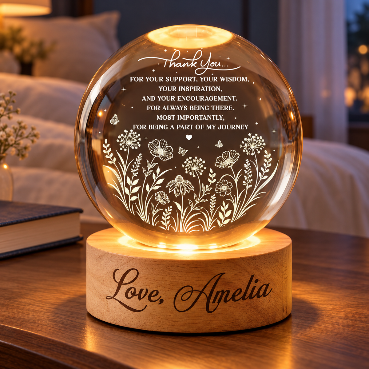 Personalized Thank You Crystal Ball Night Light, Gift for Coworker, Appreciation Gift, Teacher Gift, Employee Leaving Gift, Gifts for Mentor a5d71f6d-ed1c-4d43-b0d0-d2a4b1805894-banenr-3.png