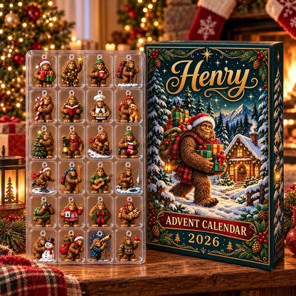 Personalized Name Bigfoot Christmas Advent Calendar, Custom Name Sasquatch Charm Blind Box a5dc92c2-24b7-469f-a2ba-0966676b7959-il_1588xN.8642878473_iz10.jpg