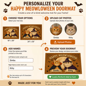 Happy Meowloween Custom Cat Photo Doormat - Personalized Doormat a649d1ca-31a9-4f55-9b1f-694aa14bdb71.jpg