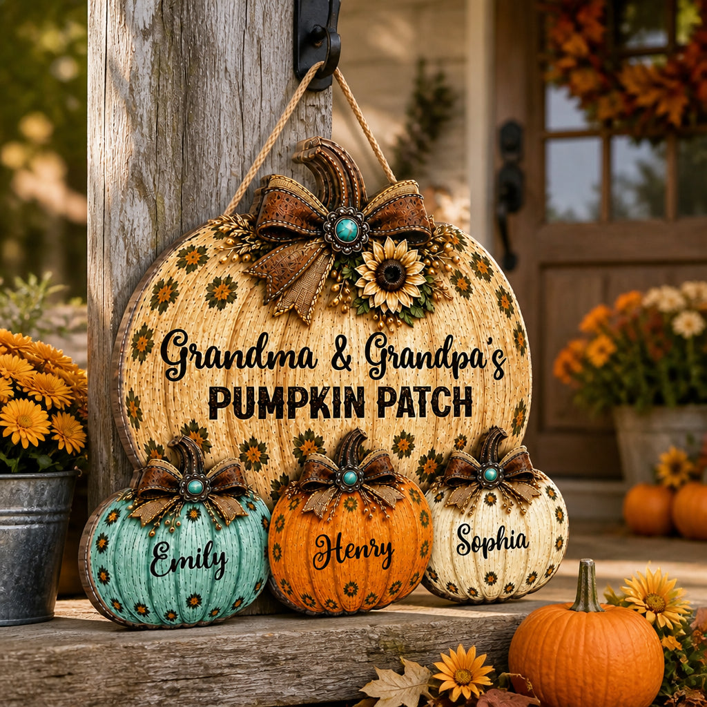 Grandparents’ Pumpkin Patch Personalized Wood Sign - Personalized Wood Sign a6586afc-4768-4512-bf9c-0ad8b757d637.jpg