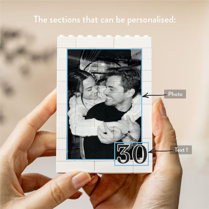 Personalised 30th Birthday Gift, Photo Building Block Keepsake, Milestone Thirtieth Birthday Memory Gift for Him or Her a65e6835-ce73-495e-958e-646845b7e94d-vvvvvv-5-.jpg