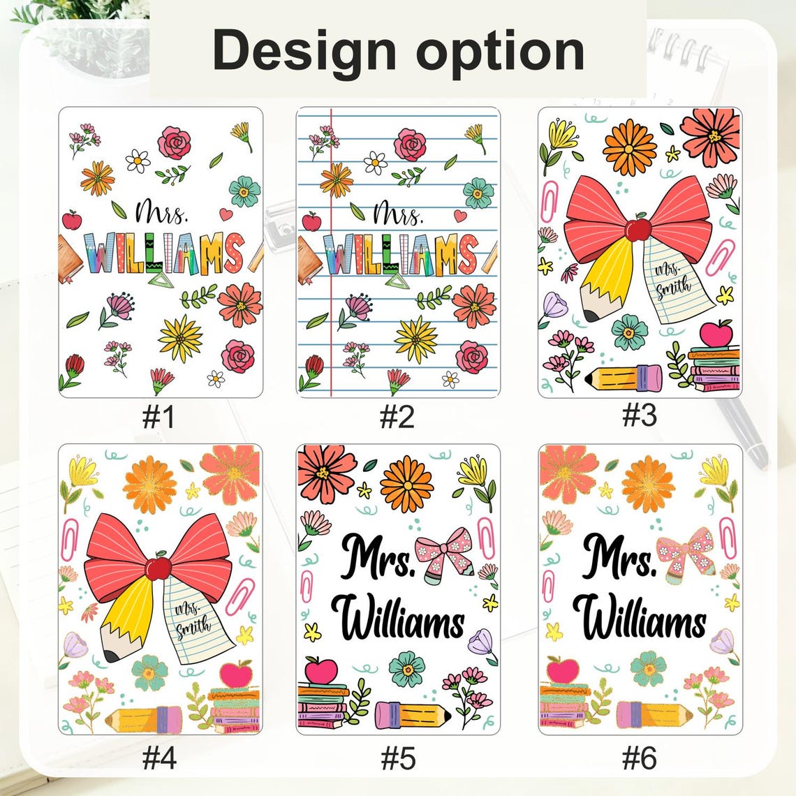 Custom Teacher Name Clipboard,Teacher Appreciation Gift,Personalized School Pencil Board,Classroom Decor,Back to School Gift from Students a6739e52-fccb-4f22-89de-ff40c0833fb1-3.jpg