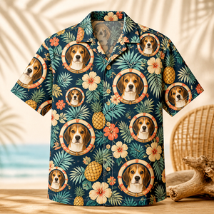 Custom Pet Photo Aloha Hawaiian Shirt – Retro Pineapple Pattern - Personalized Hawaiian Shirt a684b8c5-1437-45bb-aa90-c5d814e60c7b.png