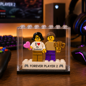 Personalized Mini Figure, Build Your Own Custom Character, Couple & Family Mini Figure, Unique Valentine's Day Gift for Him or Her