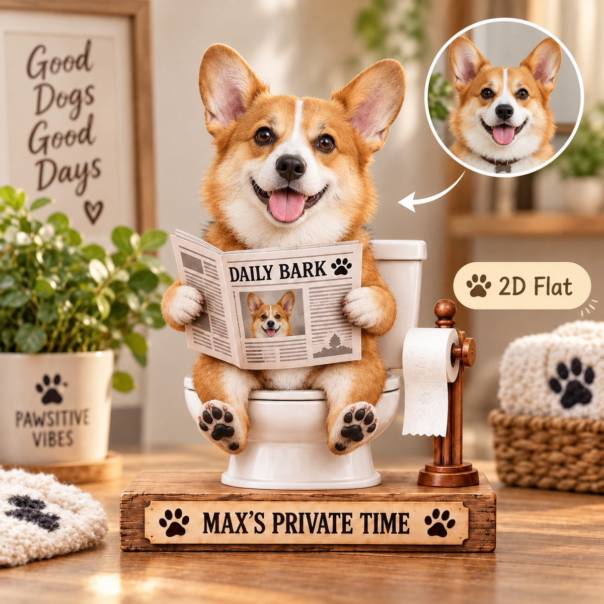 Personalized Potty Time Pup Wooden Block, Custom Funny Dog Christmas Decor, Pet Shelf Sitter, Dog Lover Gift a69b5b2f-a9e5-47a0-b062-19956891f493-eecc56b3-65ab-4fda-9876-8e9410110c49.png