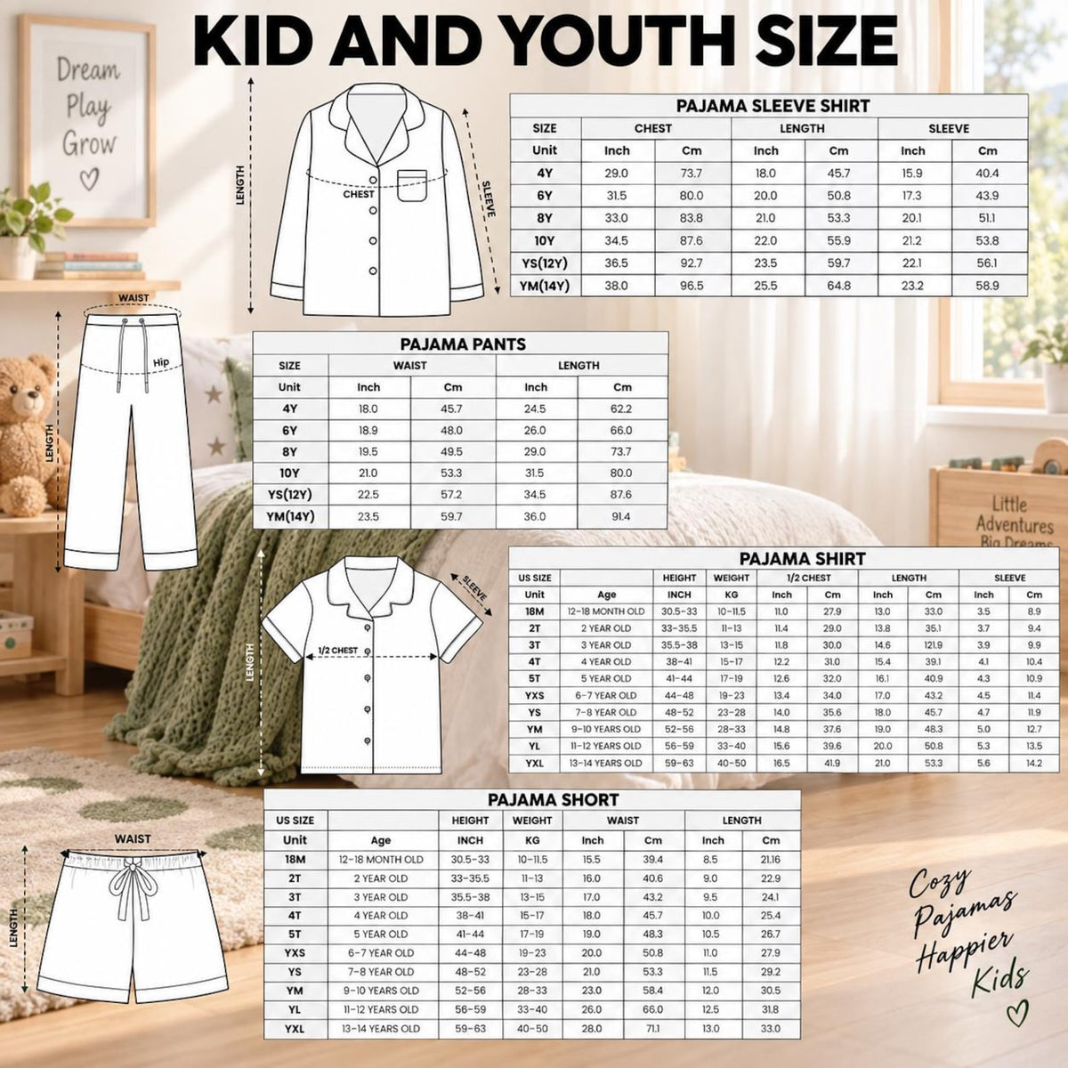 Matching Family Christmas Pajamas, Festive Holiday Pajama Sets, Christmas Eve Sleepwear a6a57afe-a198-4cad-8c52-8924fa8d4f4f-il_1588xN.8642100521_3zoh.jpg