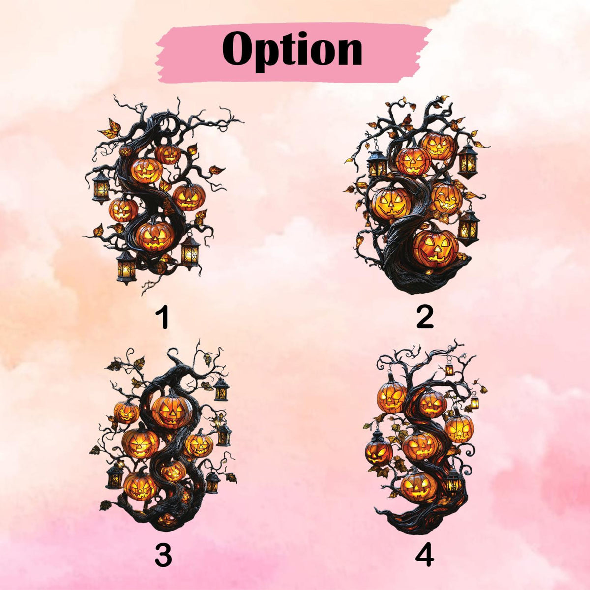 Halloween Pumpkin Tree Stained Acrylic Suncatcher, Spooky Jack-o’-Lantern Window Hanging Decor, Autumn Gothic Sun Catcher Gift a6b4bbc3-a0e2-4780-a469-597689f624bf-2.jpg