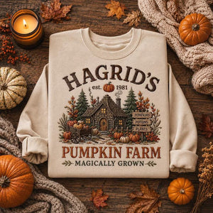 Embroidered Hagrid’s Pumpkin Farm Sweatshirt, Magical Pumpkin Cottage Crewneck, Wizard Fall Sweater, Autumn Halloween Embroidery Gift a6b9dbdb-8296-47ce-a83d-00273981c8e4-dsgf-3-.jpg