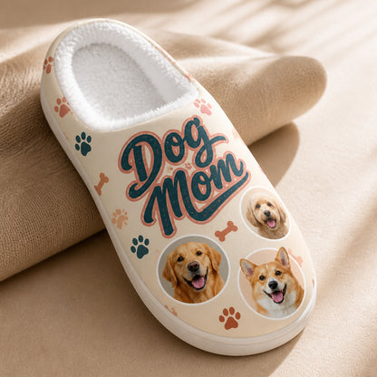Dog Mom Pet Photo Fleece Slippers - Personalized Fleece Slipper a6cb503b-992c-48ce-b3eb-10dd66c93723.jpg