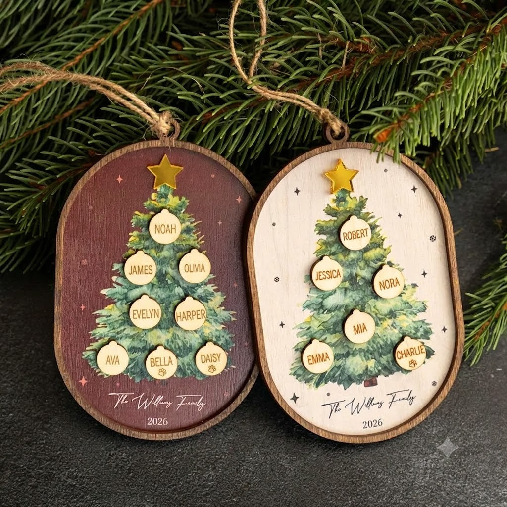 Family Christmas Ornament - 2026 Personalized 3D Ornament With Names - Christmas Tree Ornament a6d82fbf-2f35-4286-8507-f1c60f05ad15-7062ae39-ecc3-4a3a-9480-6456a75fa3cd.jfif
