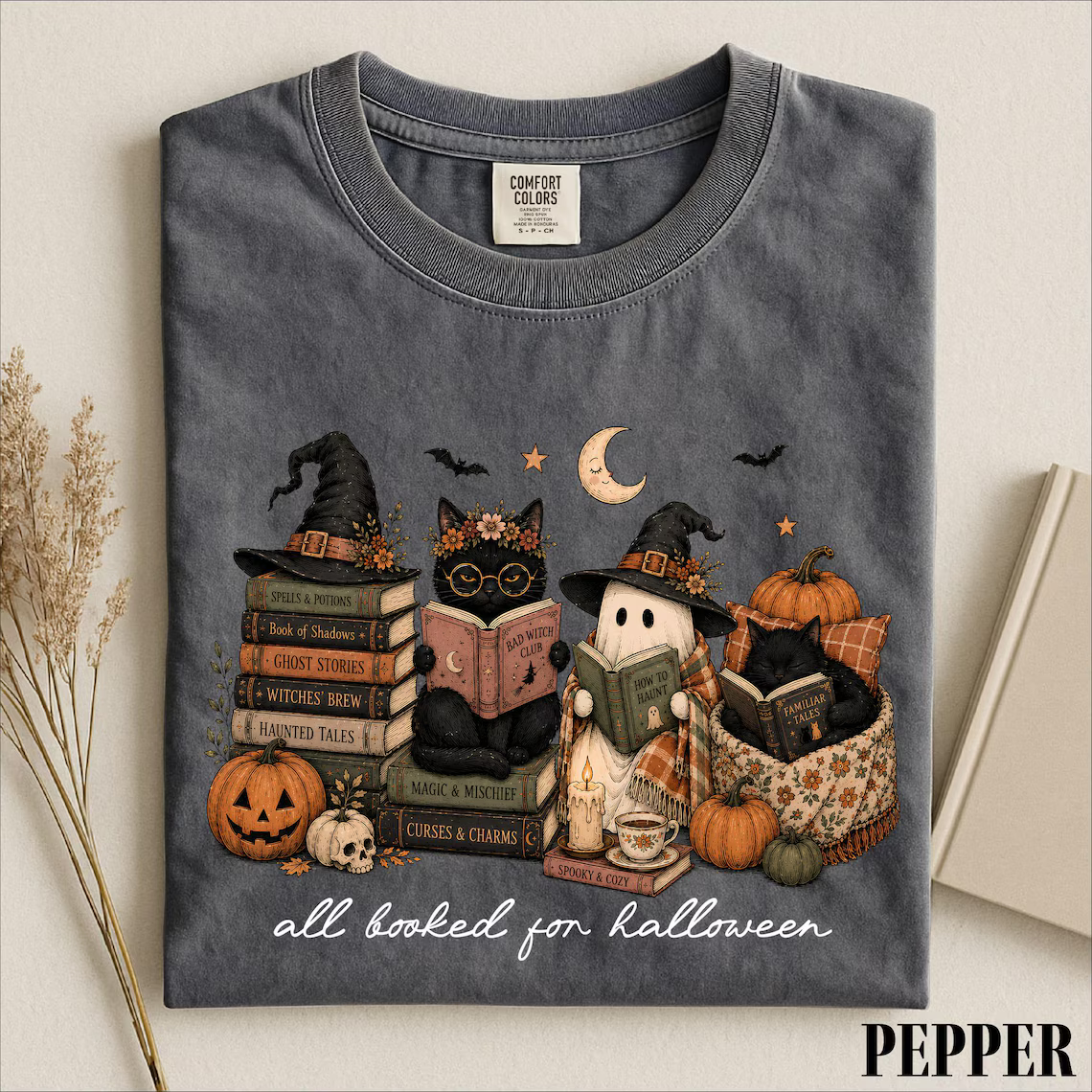All Booked For Halloween Shirt, Funny Pumpkin Owl Book Cartoon Graphic Tee, Spooky Retro Humor Top, October Haunted Gift Shirt a73c18f7-4fd2-487b-bfc4-4132aa8b4ab5-10_converted.png